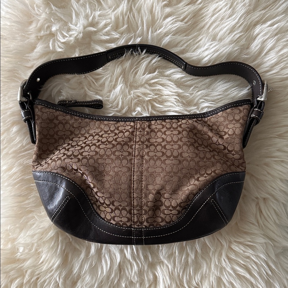 Vintage Coach Small Hobo Bag